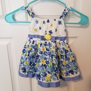 2 for $10- George- Spring Floral Dress 12M